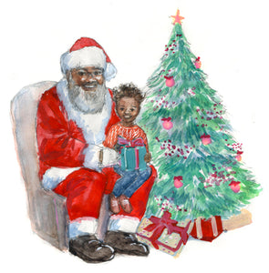 Our Santa is Black!