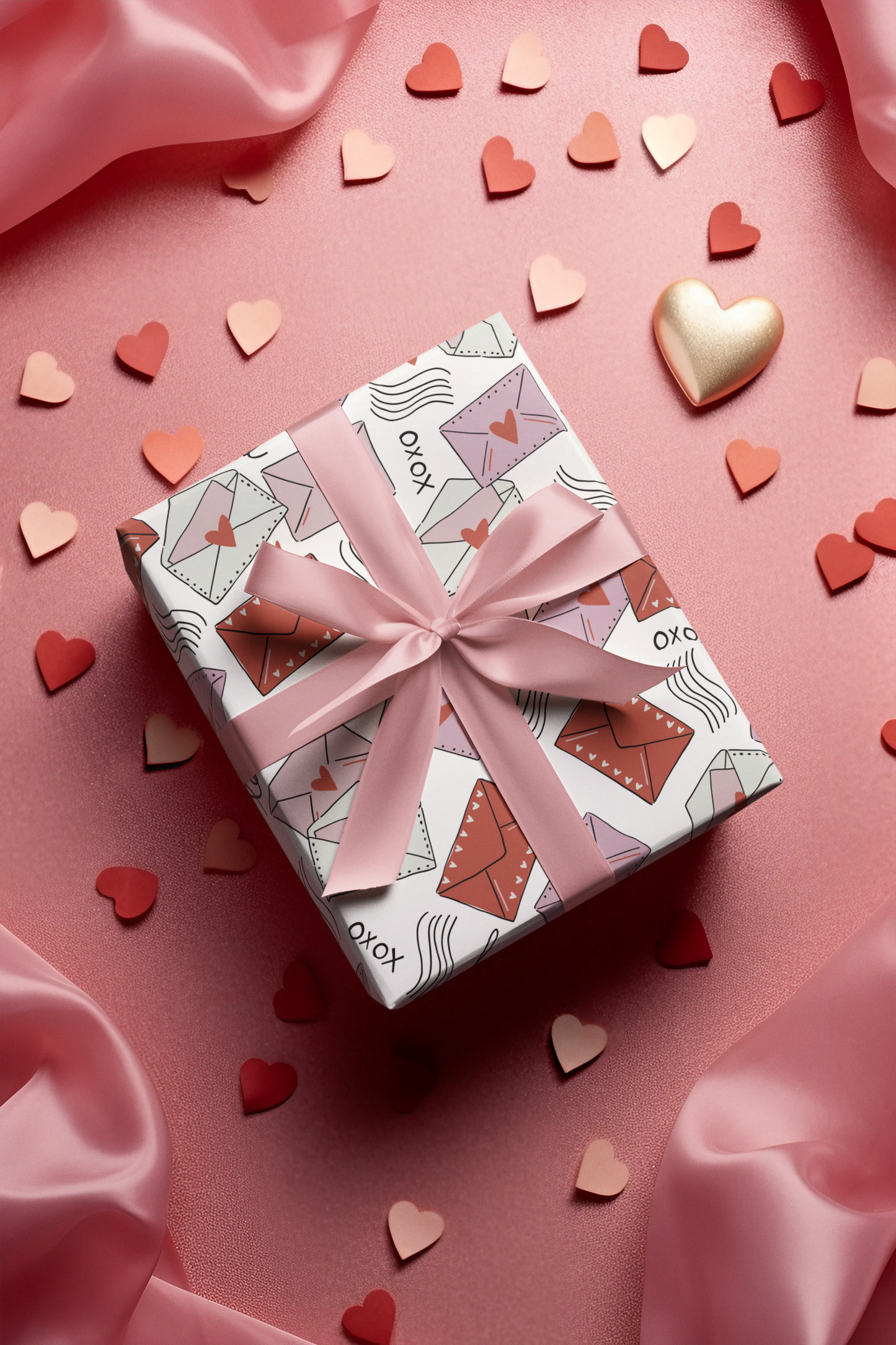 Love Letters Wrapping Paper