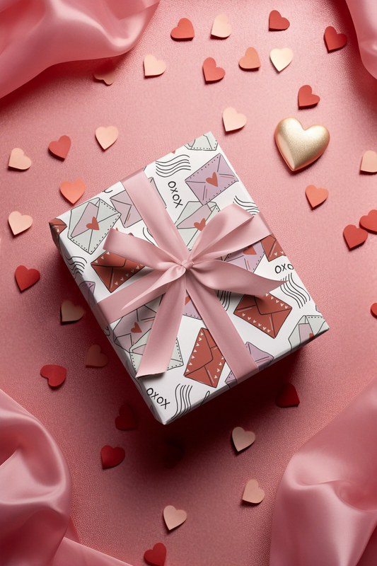 Love Letters Wrapping Paper