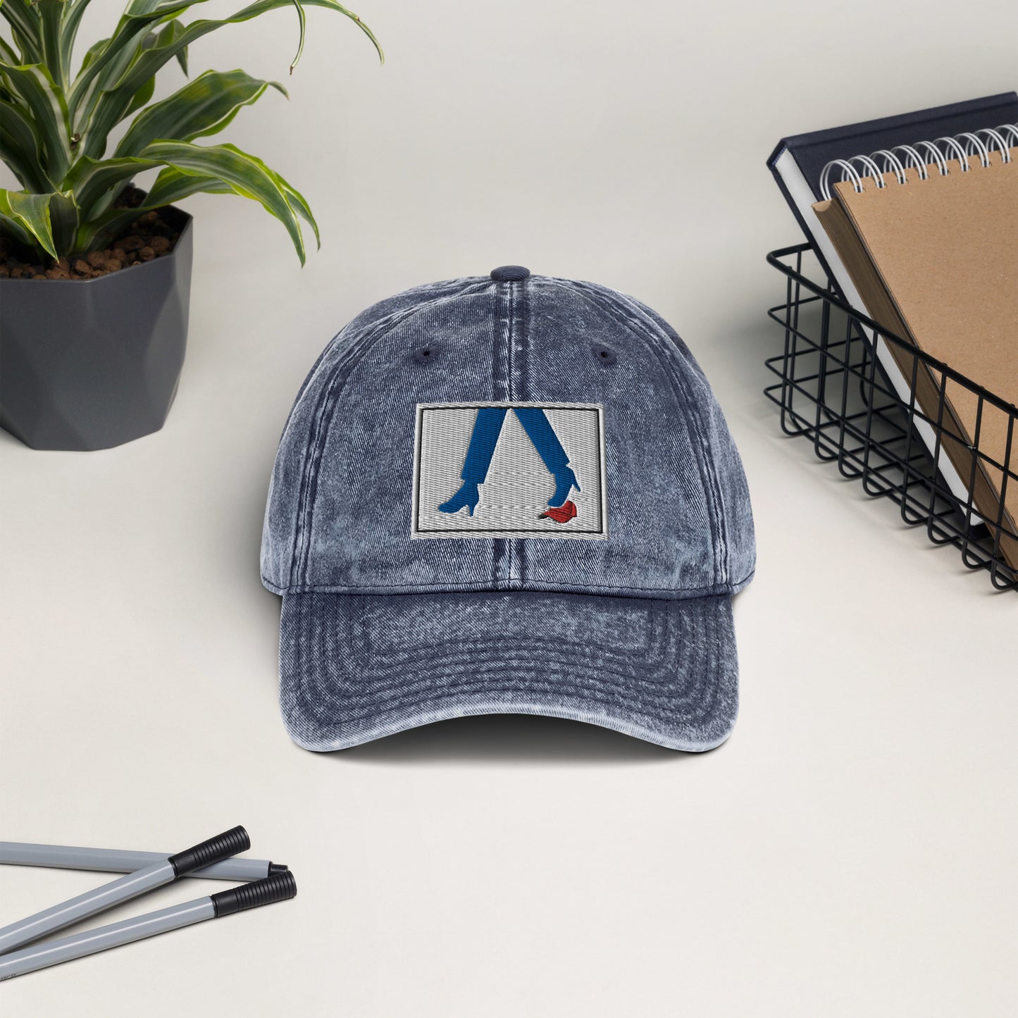 Crushing 'Em Vintage Cotton Twill Cap -1