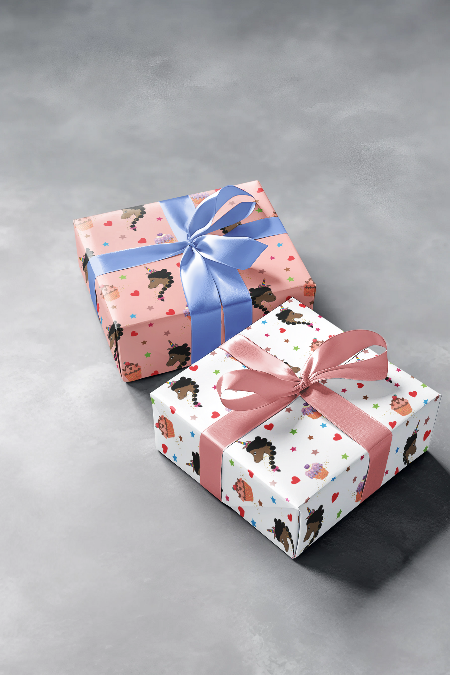 Chocolate Unicorn Bliss Wrapping Paper