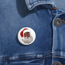 Santa Pin Buttons