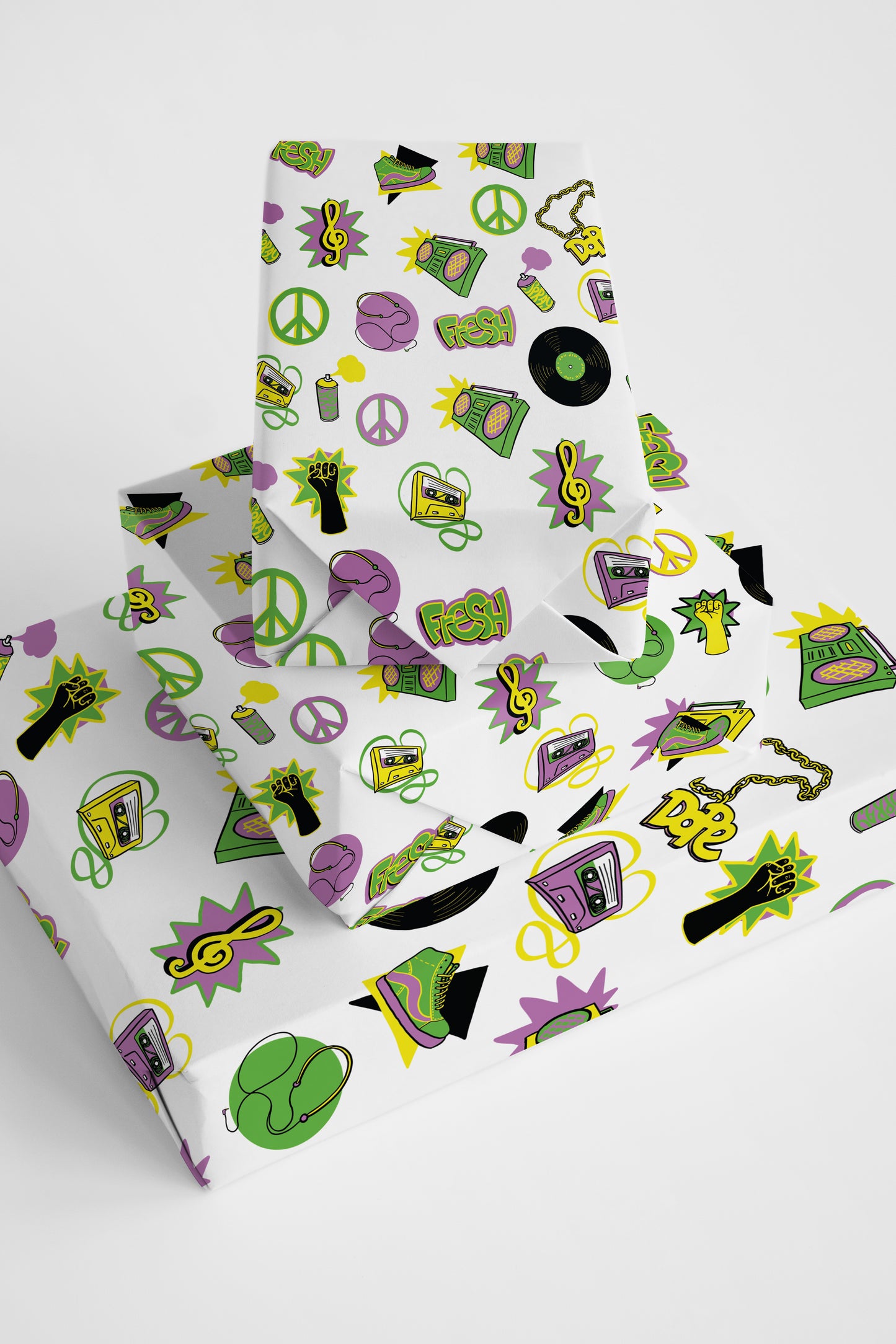 Hip Hop Love Wrapping Paper