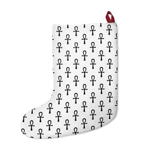 African American Black Ankh Christmas Stocking