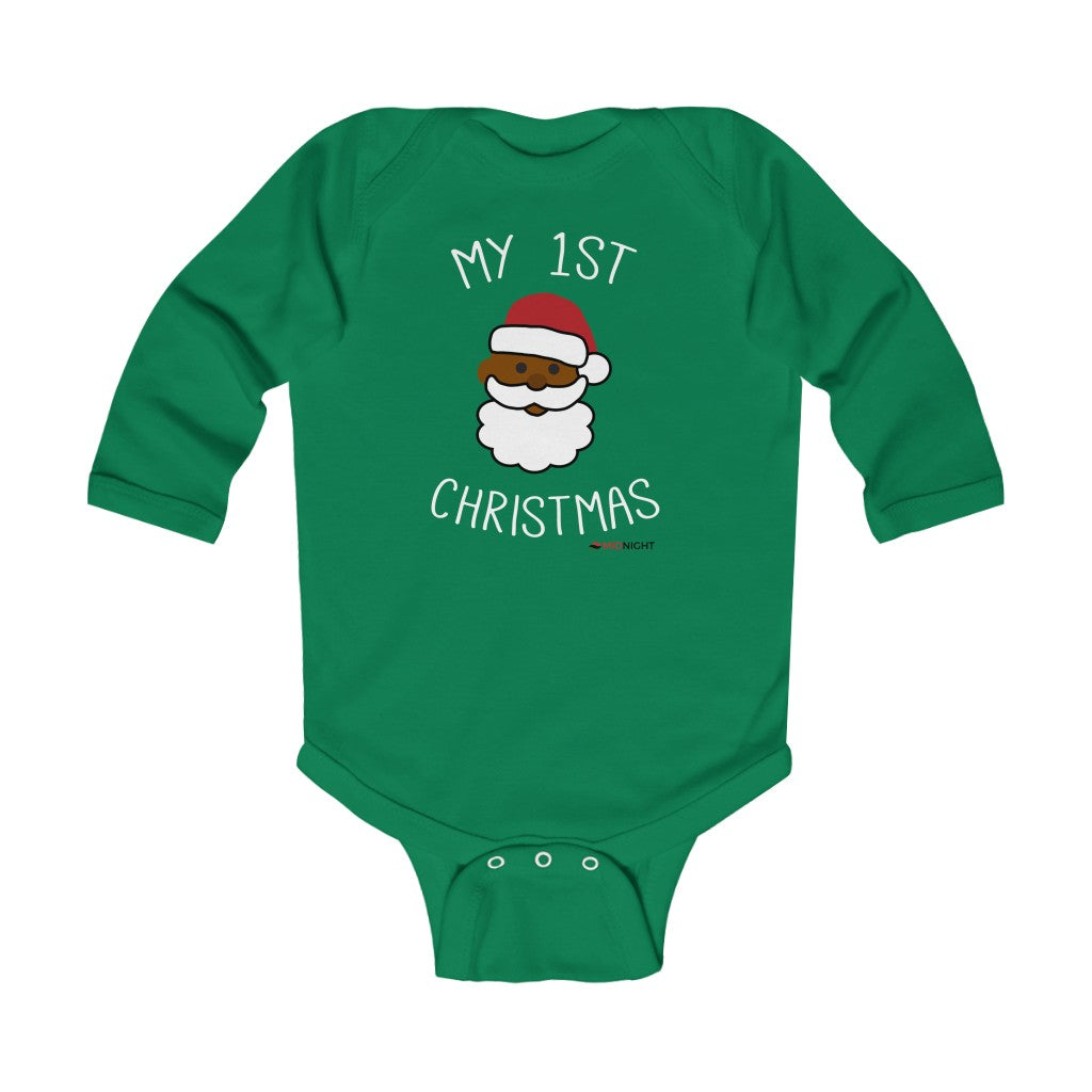 My 1st Christmas Long Sleeve Bodysuit