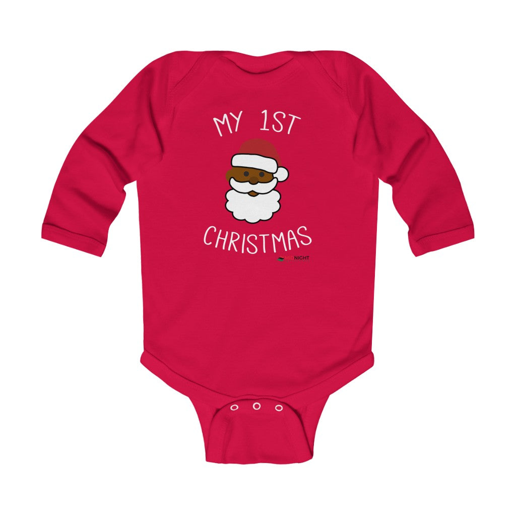 My 1st Christmas Long Sleeve Bodysuit