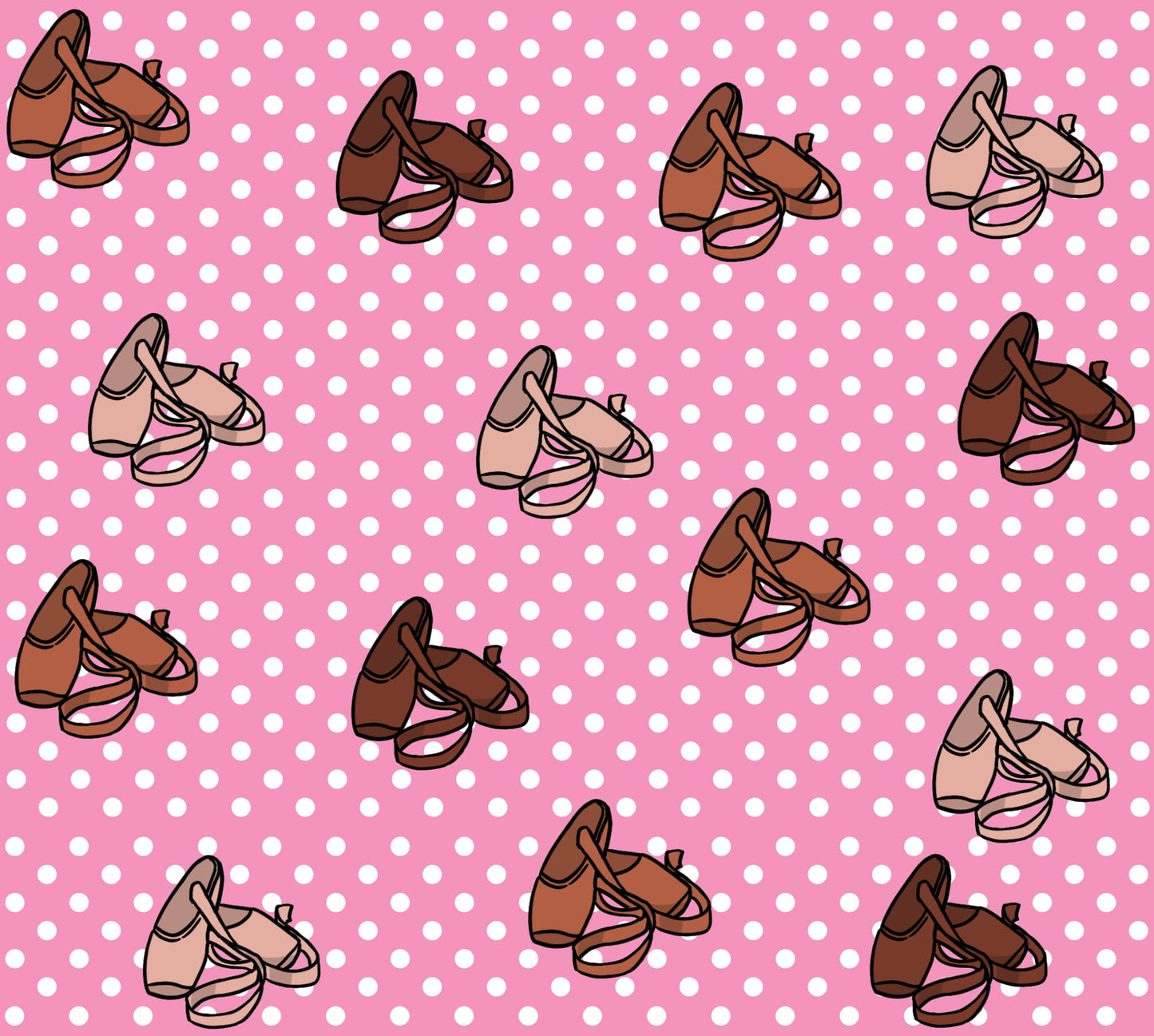 Melanin Pointe Shoes Wrapping Paper