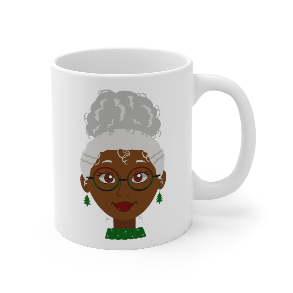 Mrs. Claus Coffee Mug 11oz | festive Holiday Gift | Midnight Reflections - 2