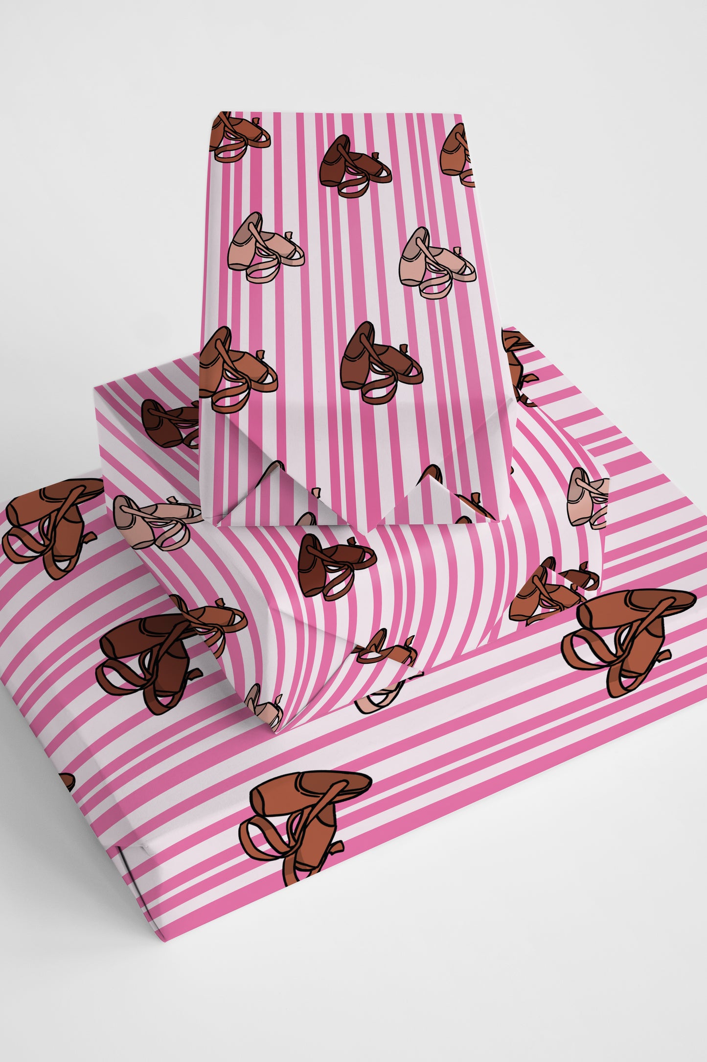 Melanin Pointe Shoes Wrapping Paper