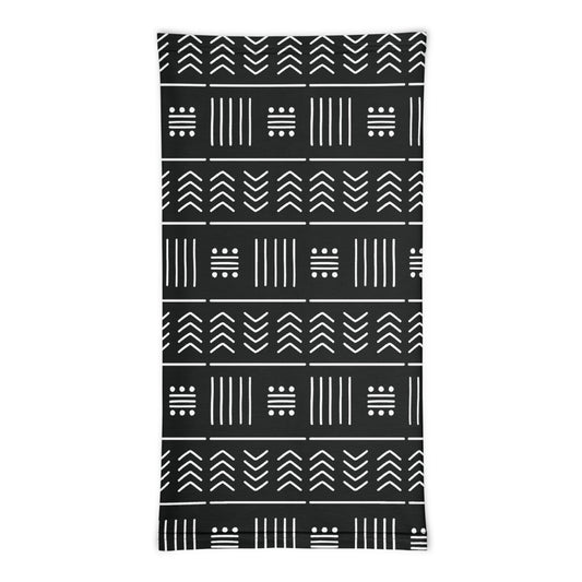 African Mudcloth Inspired Neck Gaiter Mask