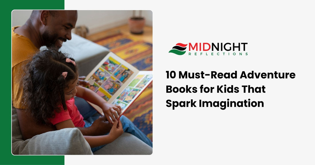 An engaging blog post about 10 adventure books for kids, featuring exciting stories that spark imagination and celebrate diverse adventures.