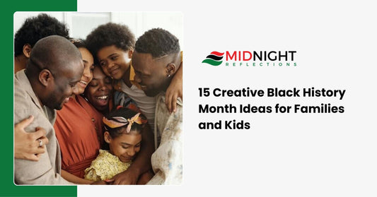 amily celebrating Black History Month 2026 with books, crafts, and learning together at home