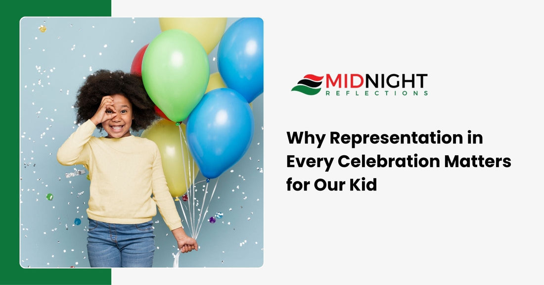 Colorful kids’ birthday decorations featuring diverse children’s representation and inclusive designs