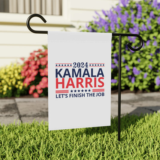 2024 Kamala Harris Presidential Garden Flag - Patriotic Outdoor Campaign Banner