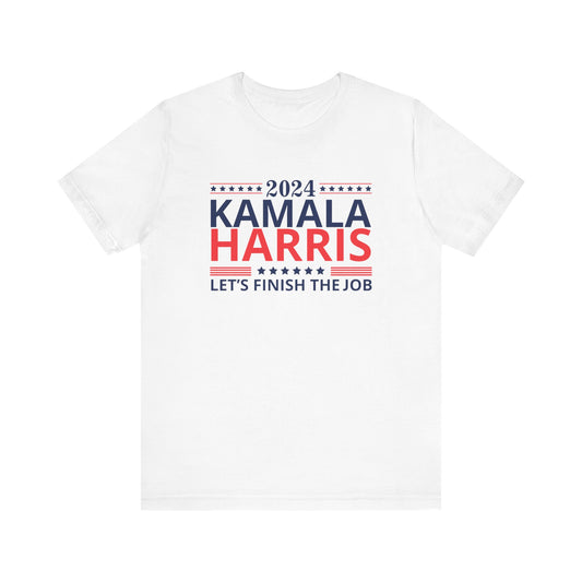 Kamala Harris  2024 Unisex Jersey Short Sleeve Tee