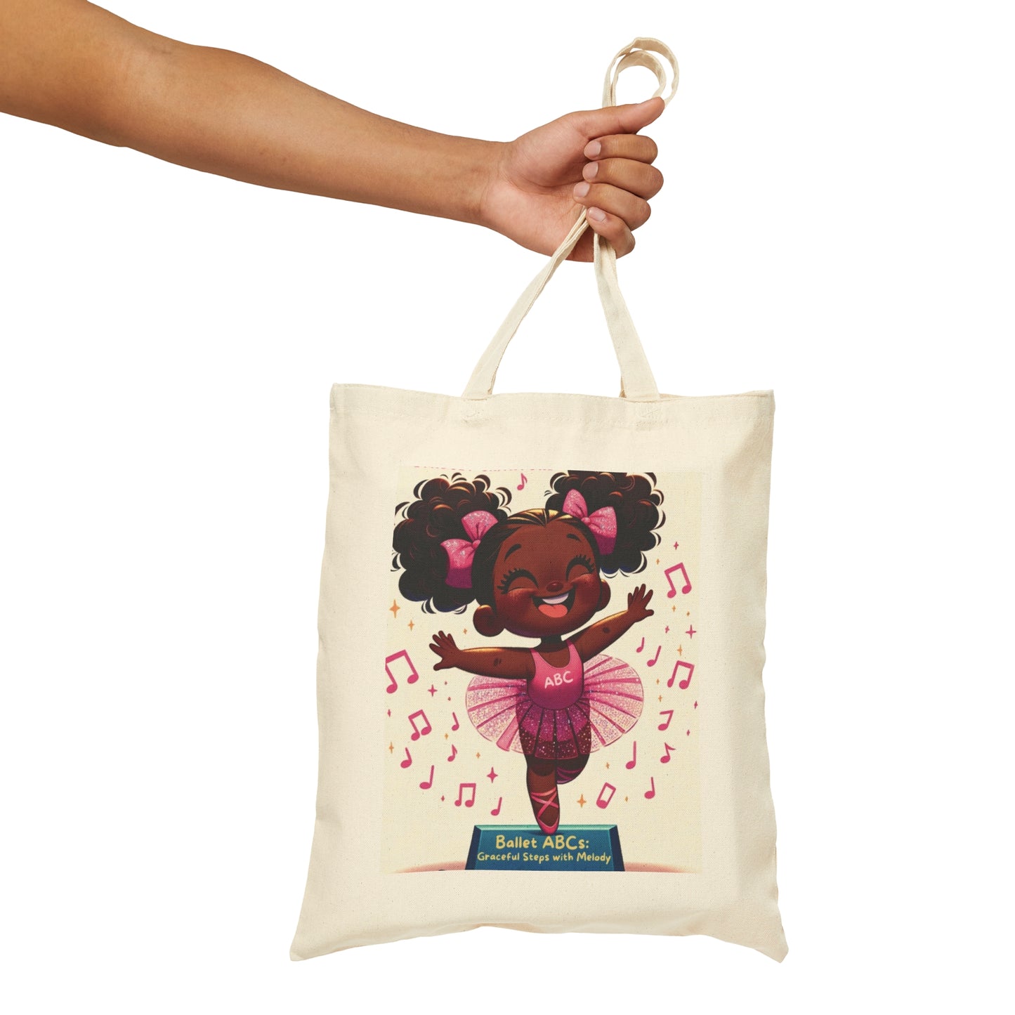 ABC Workbook Cotton Canvas Tote Bag