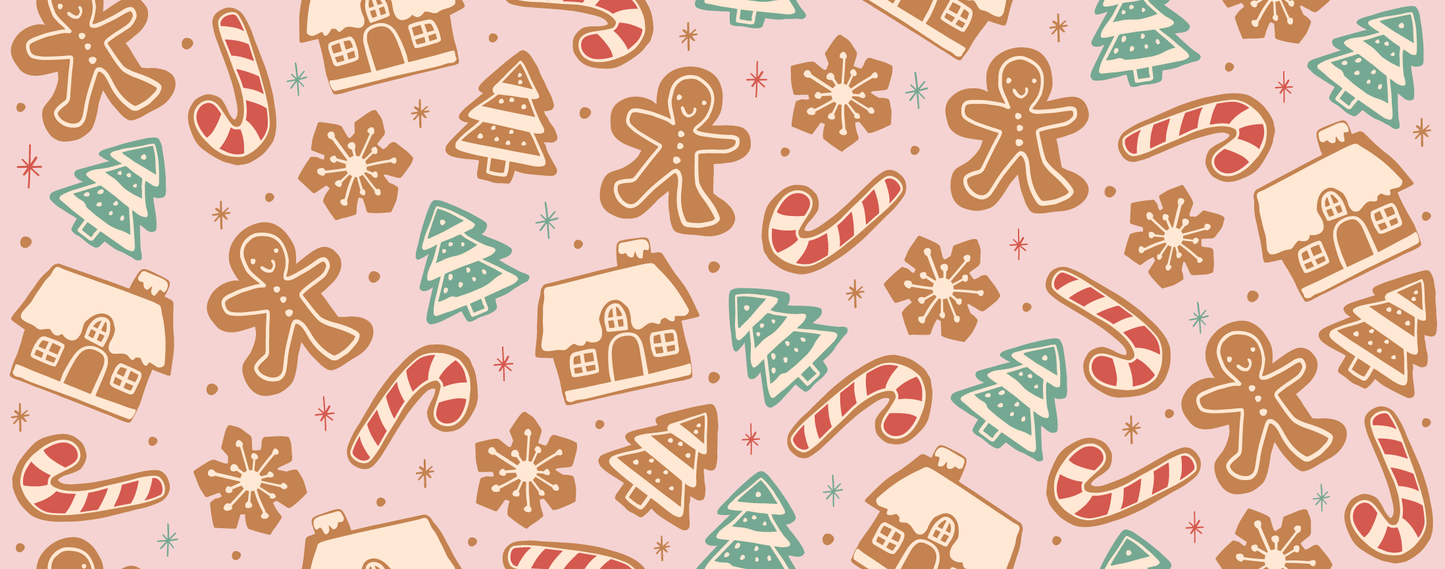 Gingerbread Wonderland Wrapping Paper – Festive Holiday Gift Wrap