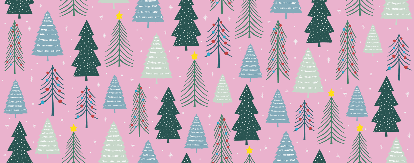 Whimsical Winter Wonderland Wrapping Paper – Festive Holiday Gift Wrap