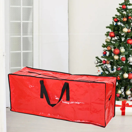 Waterproof Christmas Gift Wrap Storage Bag – Underbed Organizer with Reinforced Handles for Wrapping Paper and Holiday Supplies