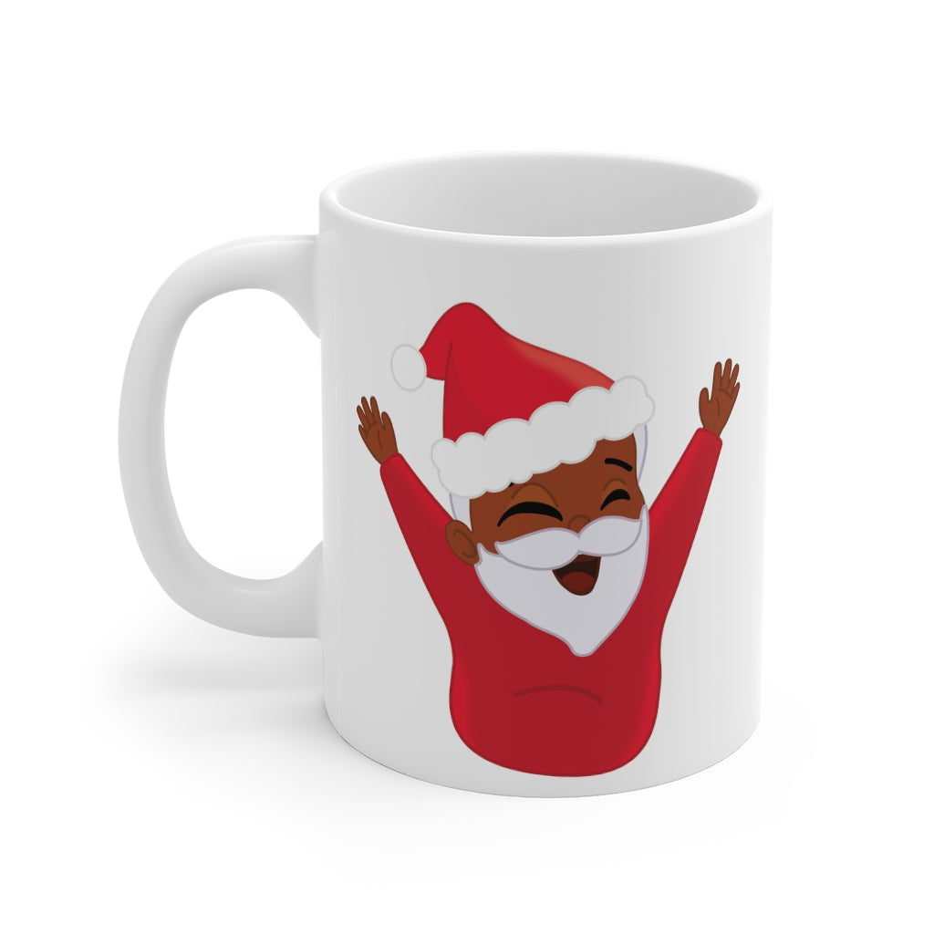 Black Santa Mug