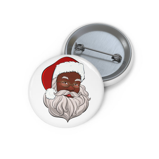 Santa Pin Buttons