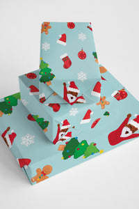 Christmas J2 Wrapping Paper Roll