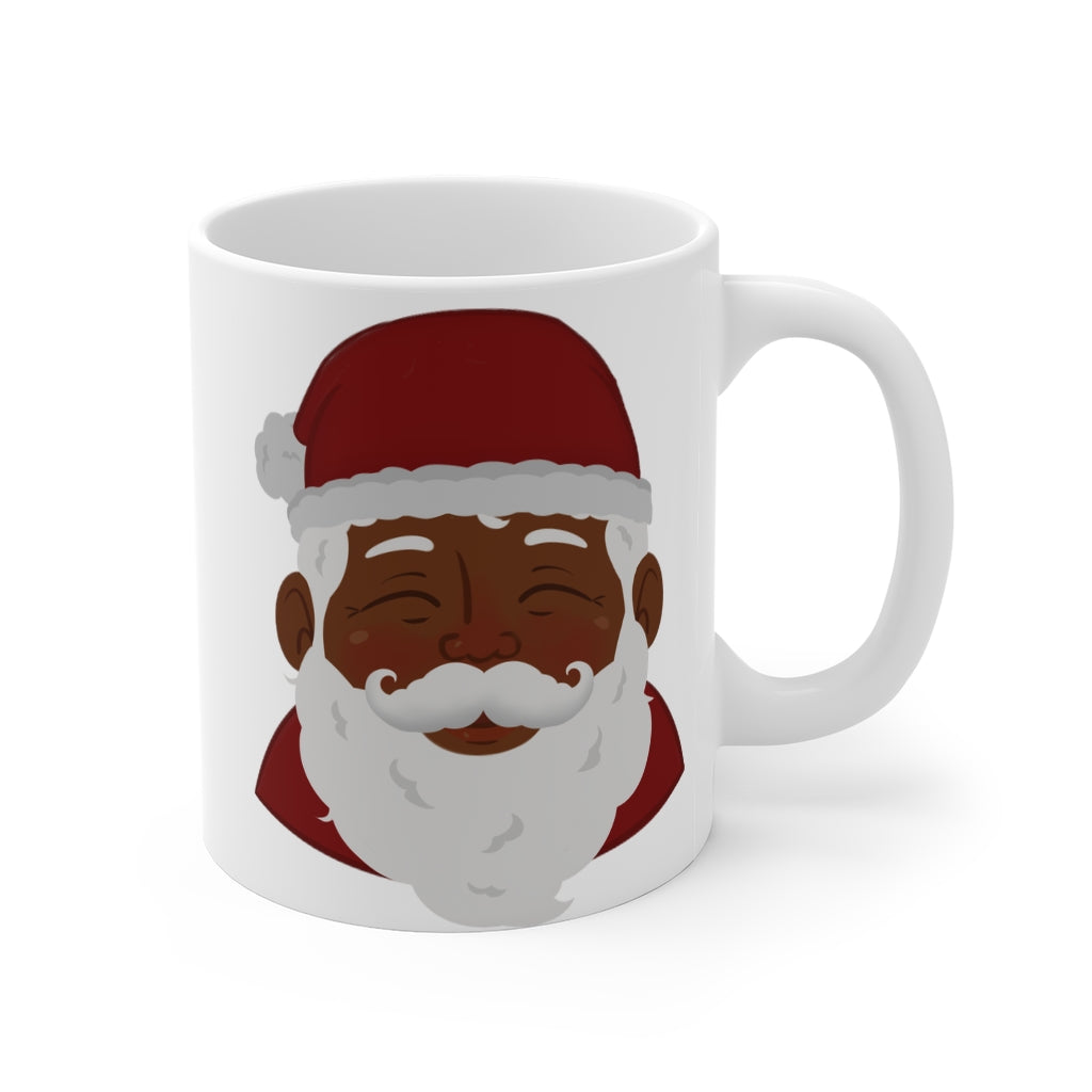 Black Santa Claus Mug