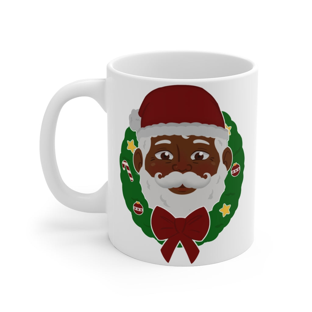 Black Santa Mug