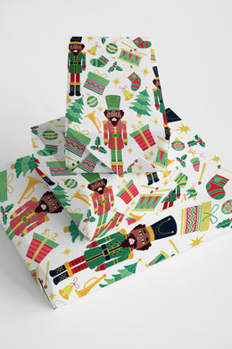Original afroprint wrapping gift paper by lakemita - Holiday decoration -  Afrikrea