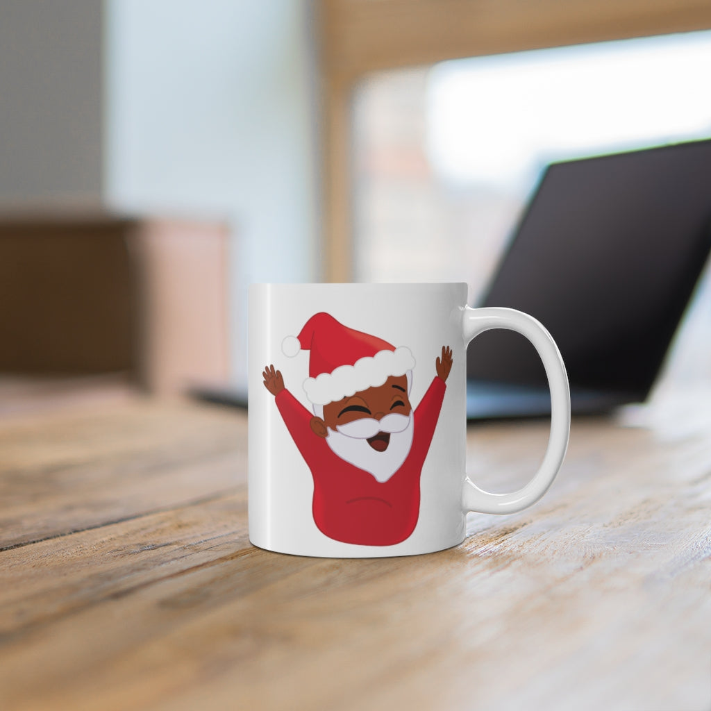 Black Santa Mug