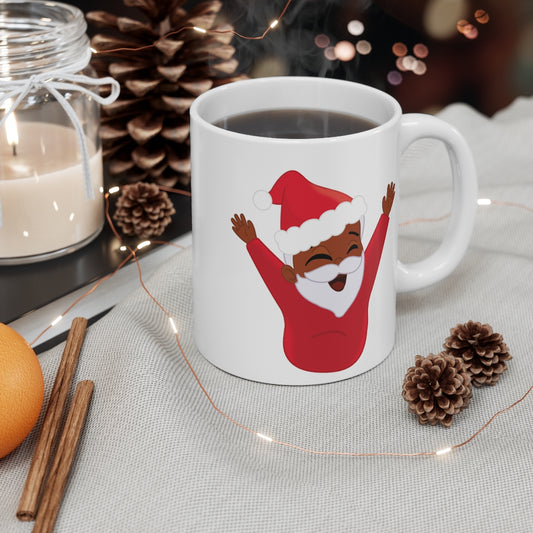 Black Santa Mug