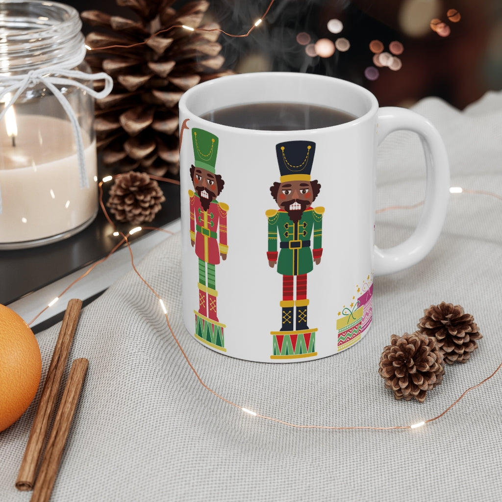 Chocolate Nutcracker and Ballerina Mug