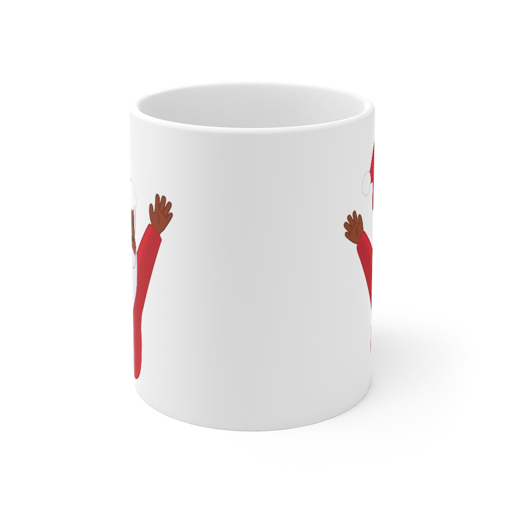 Black Santa Mug