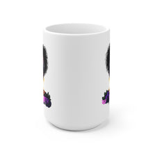 Flower Queen White Ceramic Mug