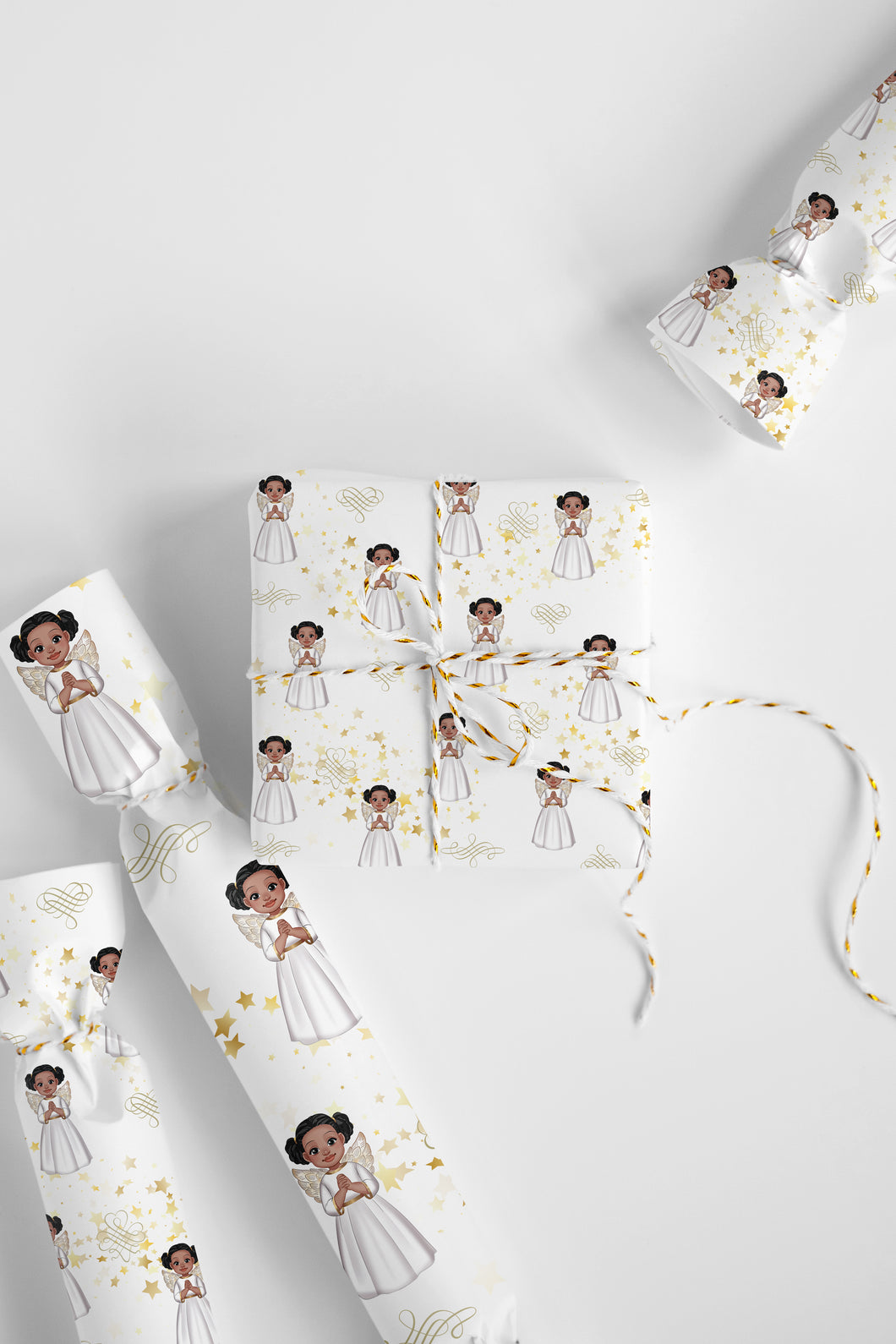 Black Angel Remix 2 Wrapping Paper Roll