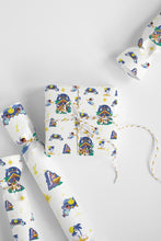 Chocolate Nativity Christmas Wrapping Paper Roll
