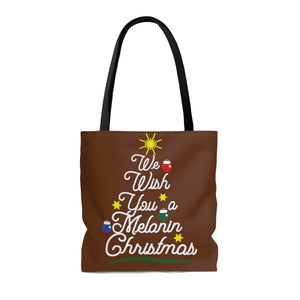 We Wish You a Melanin Christmas Tote Bag
