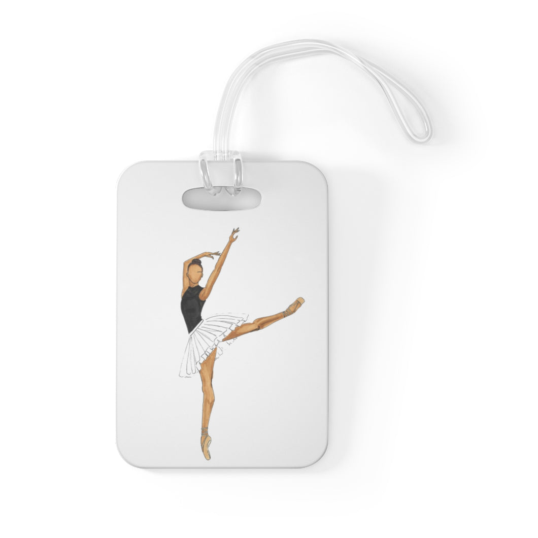 Melanin Prima Ballerina Bag Tag
