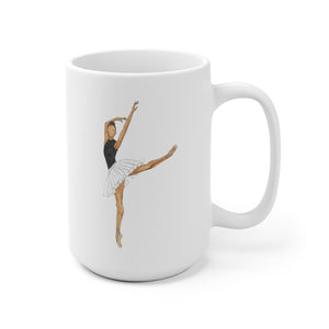 Melanin Prima Ballerina Ceramic Mug 15oz