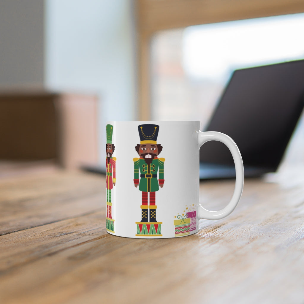 Chocolate Nutcracker and Ballerina Mug