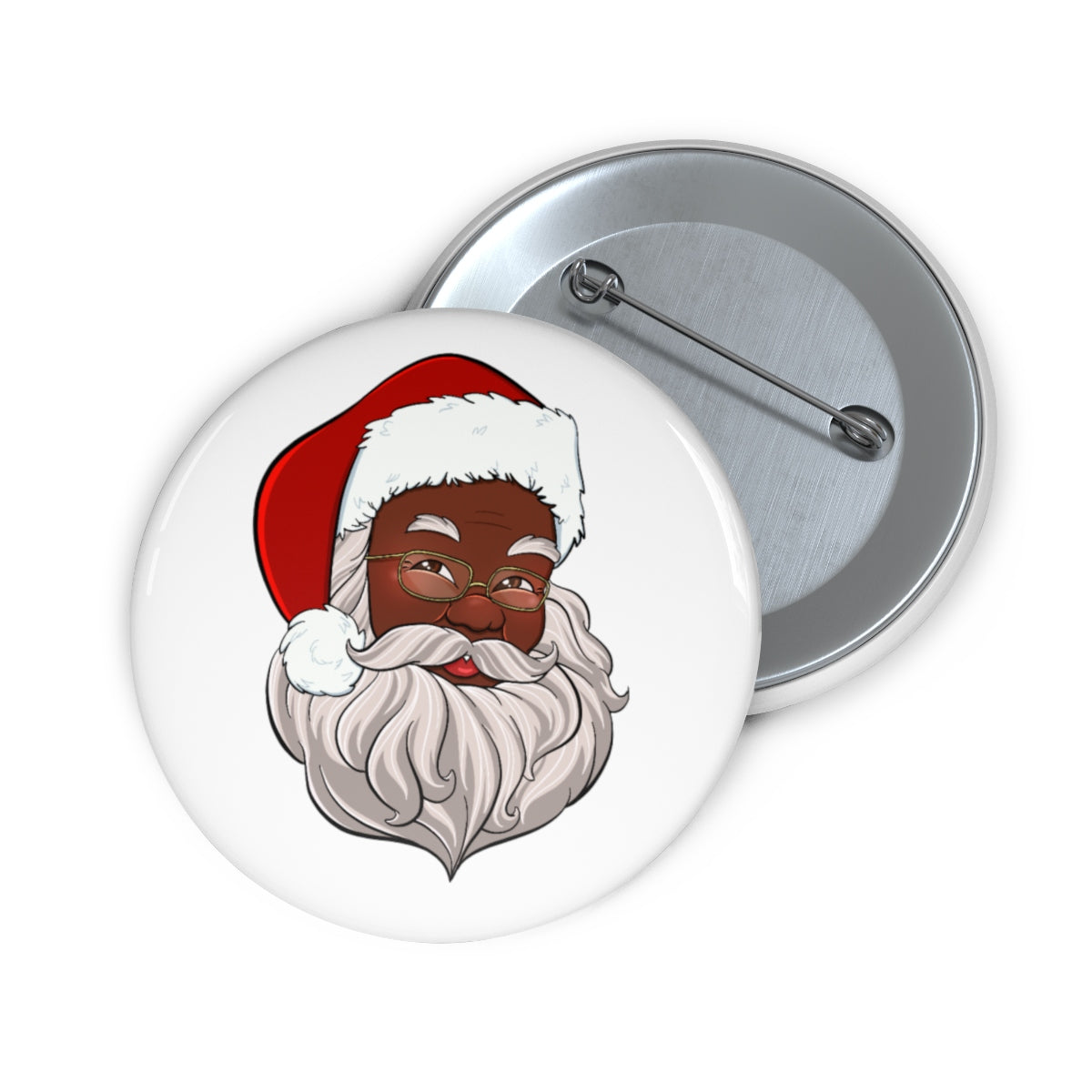 Santa Pin Buttons