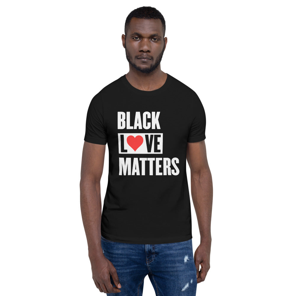 Black Love Matters Short-Sleeve Unisex T-Shirt