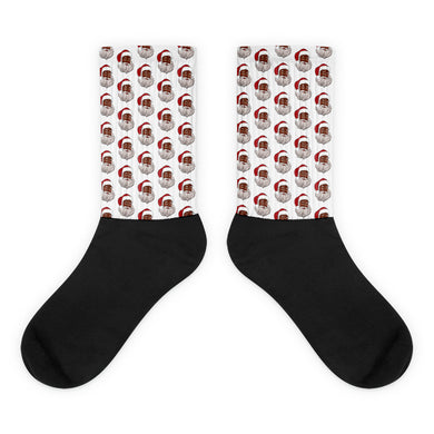 Black Santa Claus Socks