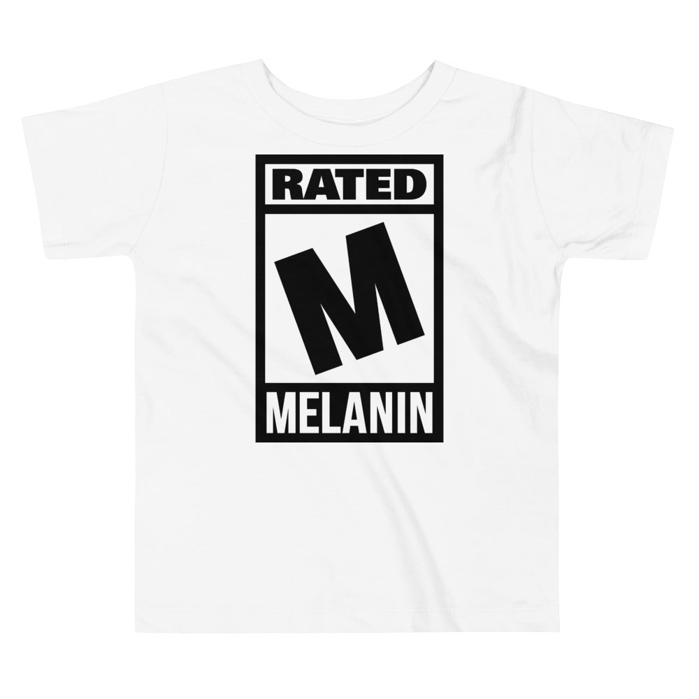 Rated M Melanin Toddler Short Sleeve Tee