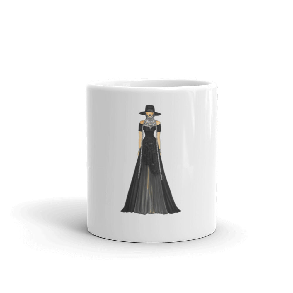 Queen B Bee Mug | Boss Woman Gift | Empowering Ceramic Cup