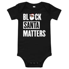 Black Santa Claus Matters Infant Body Suit