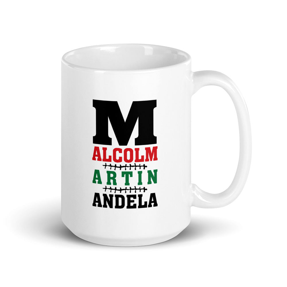 M is for Malcolm, Martin, Mandela Mug