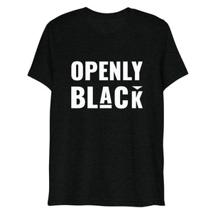 Openly Black Unisex Short sleeve t-shirt